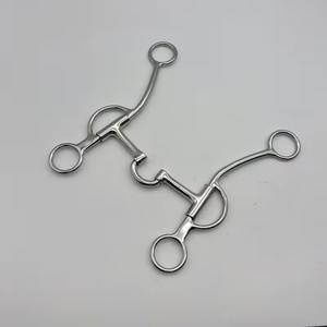 Bocado de Estilo Occidental, Hecho de Acero Inoxidable 304, con Centro Giratorio - Product Image 1