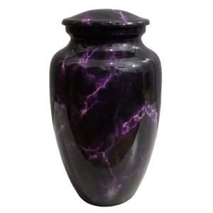 Urne funéraire en aluminium au design moderne avec fonction vase de sol pour cendres humaines, écologique, durable, style minimaliste pour adulte - Product Image 5