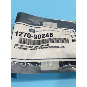 สวิตช์ไมโคร CT2KR2-A2 จำนวน 2 ชิ้น รุ่น AMAT 1270-90248 - อุปกรณ์และอะไหล่เซมิคอนดักเตอร์ระดับโลกที่เชื่อถือได้ - Product Image 1