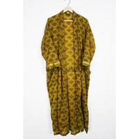 Robe Kimono en Soie Imprimée Florale de Luxe pour Femme – Hiver/Printemps/Été – Peignoir, Robe de Chambre, Vêtement de Nuit, Tenue de Plage