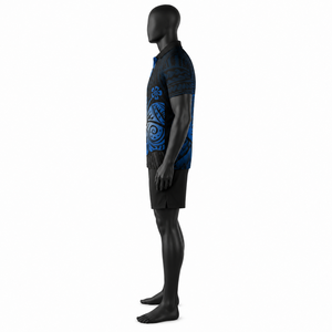 Nouvelle Arrivée 2026 – Polo Homme Personnalisé à Imprimé Tribal Polynésien, Respirant, Sublimation, Manches Courtes, Décontracté, Vêtement de Golf, Vente en Gros - Product Image 3