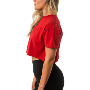 T-shirts courts pour femmes de haute qualité, respirants, en coton, décontractés, pour l'été, fournisseur pakistanais, fabricant de vêtements - Product Image 3