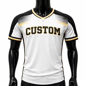 Maillot de football OEM court, uni, séchage rapide, respirant, antibactérien, grande taille, 100 % polyester, personnalisé, sublimé, brodé - Product Image 1