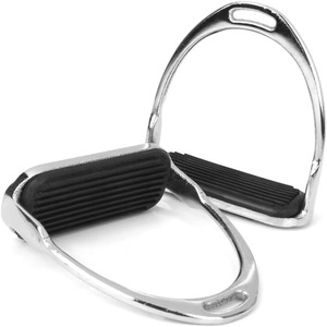Estribos de equitación de alta calidad, ligeros y seguros, con sistema de liberación rápida, tipo inglés. - Product Image 2