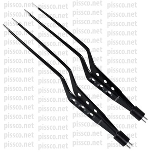 Tijeras de corte Bipolar, herramienta de corte Bipolar curvo de 230 mm (9), punta Extra delicada, aislante, no estéril, reutilizable, embalaje personalizado - Product Image 2