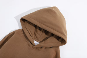 Sudadera con Capucha Personalizada con Impresión de Logotipo, 420 GSM, Felpa de Algodón, Lisa, Unisex, Sin Cordones, Gruesa, para Hombre - Product Image 4