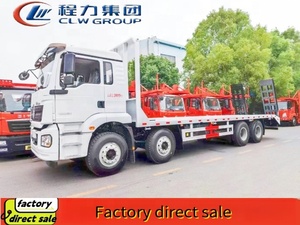 2025 vente chaude Shacman transporteur à plat camion bas utilisé pour livrer une excavatrice de 30 tonnes ou d'autres grandes machines - Product Image 3