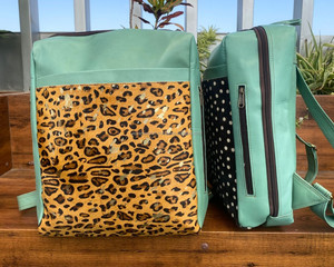 กระเป๋าเป้หนังแฟชั่นใหม่สำหรับเดินทางไปแคมป์ปิ้งเดินทางกระเป๋าเป้สะพายหลังไปโรงเรียนพิมพ์ลายสัตว์กระเป๋าเป้อเนกประสงค์เปิดประทุน - Product Image 3