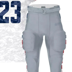 Conjunto de Uniforme de Fútbol Americano 7v7 Ligero de Tallas Grandes, Jersey sin Mangas Sublimado Personalizado, Pantalones Cortos de Compresión, Ropa de Equipo - Product Image 2