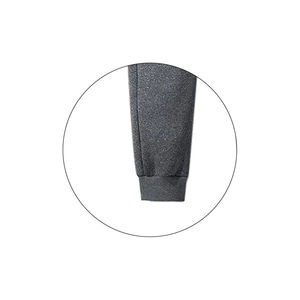 Pantalon de survêtement décontracté gris pour homme, avec cordon de serrage élastique, poches latérales, en toile tricotée mi-lourde, séchage rapide, respirant, idéal pour l'été - Product Image 4