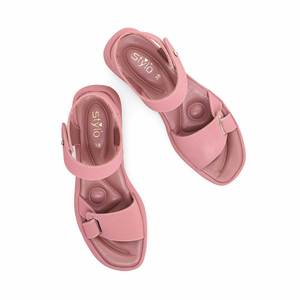 Sandalia Formal Tacón Rosa PU0404 - Product Image 1