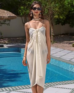 Womens Beach Cover Up Chiffon Sheer <b>Bikini</b> Beach Swimsuit Coverup <b>Sarong</b> Pareo Wraps for Women - Product Image 2