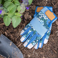 Gants de jardinage vintage en cuir imperméables avec revêtement PU et nitrile, respirants, protecteurs, durables pour les travaux extérieurs et quotidiens