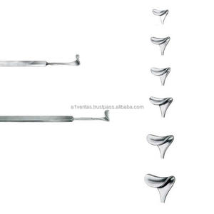 Retractores Quirúrgicos Verdes para Tiroides y Venas, Instrumento de Acero Inoxidable para Retracción y Trituración de Venas |   Kit de sutura, instrumento médico - Product Image 4