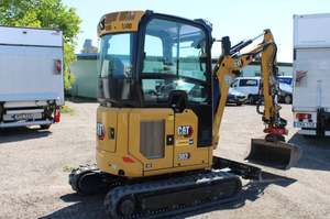 Mini-excavatrice sur chenilles d'occasion CAT modèle 302, moteur 45 CV, capacité de la benne 1,15 m³ - Product Image 3