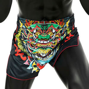 Pantalones Cortos de Sublimación para MMA, Muay Thai, Lucha, Grappling, Kickboxing, Jiu Jitsu, Kimono, Secado Rápido, Ligeros, Ecológicos - Product Image 1