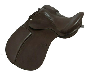 Selle d'équitation anglaise en cuir de qualité supérieure, fabriquée à la main, confortable, durable, légère, équipement d'équitation - Product Image 4