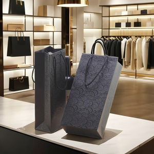 Luxury Wine Shopping <b>Paper</b> Packaging <b>Bag</b> Champagne Wine Gift <b>Bag</b> with customs your Logo Design print - Product Image 4