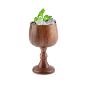 Tasses multifonctionnelles réutilisables en bois naturel faites à la main, écologiques, avec poignée pour café, thé, lait, chocolat chaud et autres boissons - Product Image 2