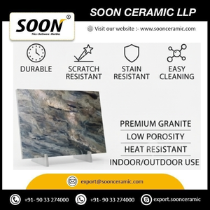 กระเบื้องเซรามิก SOON CERAMIC รุ่น Marble COSMIC BLACK แคลไซต์แผ่นใหญ่ ขัดเงา ดีไซน์ทันสมัย เป็นมิตรกับสิ่งแวดล้อม แบบจำลอง 3 มิติ สำหรับตกแต่งผนังห้องนั่งเล่น - Product Image 6