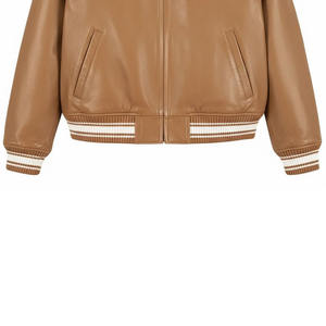 แจ็คเก็ตหนังแท้สำหรับผู้ชาย รุ่นพรีเมียม กันลม กันน้ำ สีพื้น มีทุกขนาด ขายดี - Product Image 5