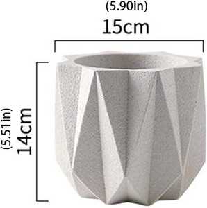 Matte Frosted Ceramic Plant Pot <b>Simple</b> Modern Flower for Coffee Table Office <b>Desk</b> Home Decoration - Product Image 2