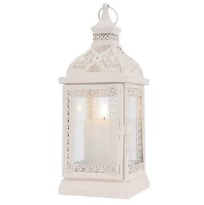 Lanterne en métal d'inspiration indienne pour la décoration de balcon dans les maisons, apportant une lumière chaleureuse pour rehausser les coins calmes et la détente du soir - Product Image 1