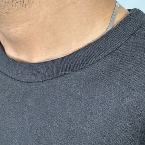 Camiseta de peso pesado de alta calidad, camiseta lisa en blanco para hombre, superventas 2025, camiseta de manga corta de gran tamaño de algodón personalizada 100% - Product Image 3