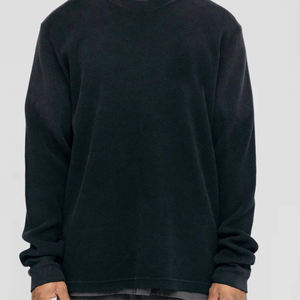 Wholesale Custom Embroidered Printed Logo Unisex Cotton Fleece Oversized <b>Crewneck</b> Sweatshirt-Winter Men's - Product Image 6