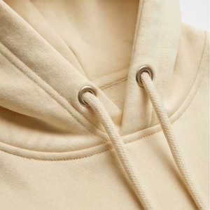 Sweat-shirts à épaules tombantes pour femmes, personnalisables en couleur, avec logo imprimé sur le devant, en coton uni, vente en gros - Product Image 4