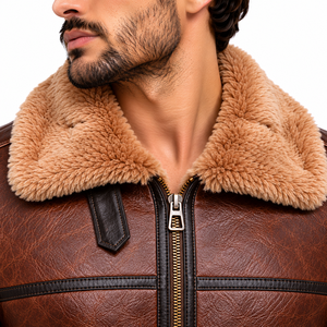 <span class=keywords><strong>Veste</strong></span> d'<span class=keywords><strong>aviateur</strong></span> d'hiver pour homme avec plusieurs poches, manches longues, style décontracté, vente en gros d'usine - Product Image 5
