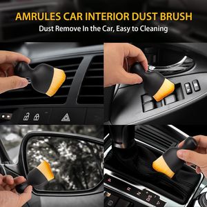 2pcs Soft Bristles Car Interior Detailing <b>Brush</b> Auto Car Detailing <b>Dusting</b> <b>Brush</b> Dashboard Cleaning Tool for Car Wash <b>Brushes</b> - Product Image 2