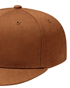 Casquette Snapback Personnalisée Broderie Panneau Avant Structuré Casquette Snapback Réglable Visière Plate Premium Accessoire de Mode Décontracté - Product Image 5