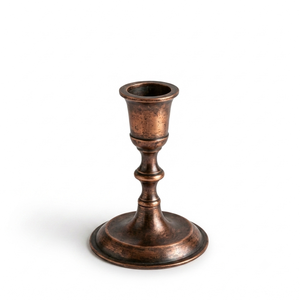 Ensemble de trois bougeoirs en cuivre, design moderne, métal durable, décoration d'intérieur, support pour bougies coniques - Product Image 6