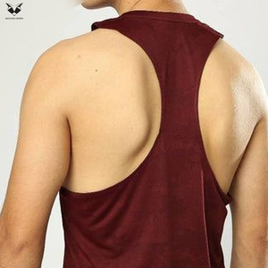 2026 OEM ODM Service Newest Solid Color Gym Muscle Bodybuilding Sport Workout Wear Latest Style Fitness Gym <b>Singlets</b> - Product Image 5