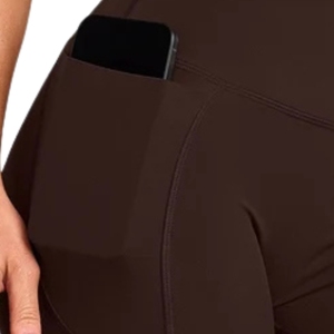 Women's Pocket Leggings Custom High Waist Stretch Athletic Pants Comfortable Yoga Fitness Running Training Gym Sportswear - Product Image 5
