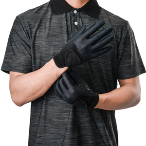 Guantes de Cuero Genuino de Diseño Clásico para Montar a Caballo y Actividades al Aire Libre, Antideslizantes con Costuras Reforzadas para un Uso Prolongado - Product Image 6