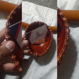 Rare Hand Carved Kapala Bowls Ritual Offering Mini <b>skulls</b> Designs Edging Nepali Hindu Priests Sacred Himalayan Tantric Devotion - Product Image 5