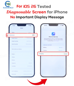 หน้าจอแสดงผล OLED แบบนิ่มสำหรับ <span class=keywords><strong>iPhone</strong></span> 16 15 Pro 14 <span class=keywords><strong>13</strong></span> 12 Pro Max อะไหล่เปลี่ยนหน้าจอ LCD สำหรับโทรศัพท์มือถือ ขายส่ง - Product Image 3