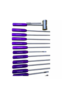 Instrumentos manuales de acero inoxidable para extracción de cemento, juego de elevadores femorales, herramientas ortopédicas con certificación CE, puente óseo - Product Image 2