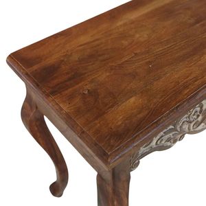 Retro Carved Wood <b>Console</b> <b>Table</b> Entryway Sofa <b>Table</b> Decorative Hall <b>Table</b> <b>for</b> Living Room - Product Image 4