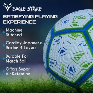 Fabricante de Balones de Fútbol Personalizados OEM, Balón de Fútbol de Alta Calidad para Entrenamiento y Partidos, TPU PU Cosido a Mano, Tamaño Oficial 5, Venta al Por Mayor, Marca Privada - Product Image 3