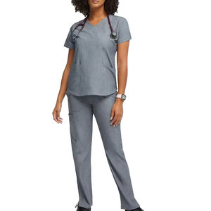 Hot Sale Custom Scrubs Uniforms Women Suit Medical Clothing Uniform <b>Nurse</b> Uniform Scrub Sets for Hospital Private Label Woven - Product Image 1