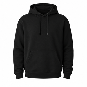เสื้อฮู้ดดี้ผ้าฝ้าย 100% แบบสั่งทำพิเศษสำหรับผู้ชาย เสื้อสเวตเตอร์ปักลายด้านหน้า ด้านหลัง และแขนเสื้อ พร้อมบริการ OEM - Product Image 1