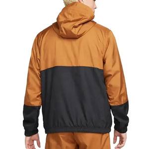 Men's <b>White</b> Hooded Tracksuit Set Full Sleeve Breathable Sporty Lightweight Two-Piece Design Autumn Wear Printed Plus Size - Product Image 4