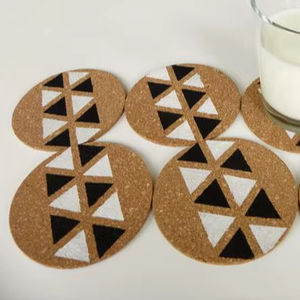 Idées de promotion : Sous-verres écologiques, sets de table pour thé et café, sous-verres ronds légers et décoratifs pour la maison - Product Image 1