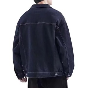 Nouvelle arrivée, veste en toile denim sur mesure pour hommes, streetwear d'hiver, respirante, avec logo avant réglable, prix de gros - Product Image 3