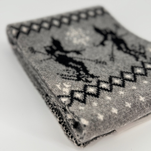 ODM/OEM Custom Pattern Jacquard <b>Christmas</b> Winter <b>Scarf</b> Fashion Wool Knit Warm Soft Classic Design for Women Men Unisex - Product Image 5