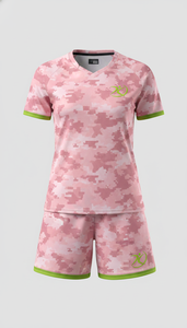 Conjunto de Camiseta y Pantalones Cortos de Voleibol con Estampado Animal de Obsidiana Personalizado al por Mayor, Uniforme de Equipo de Secado Rápido OEM, Ropa Deportiva Sublimada - Product Image 3