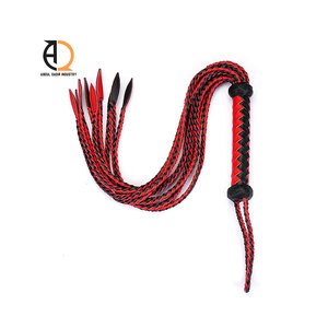 Adult Leather Whips Stylish Braided Leather Whips - Product Image 2